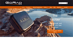 Desktop Screenshot of goradgear.com